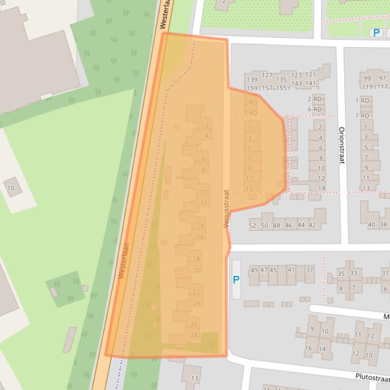 Kaart van postcodegebied 5101VG.