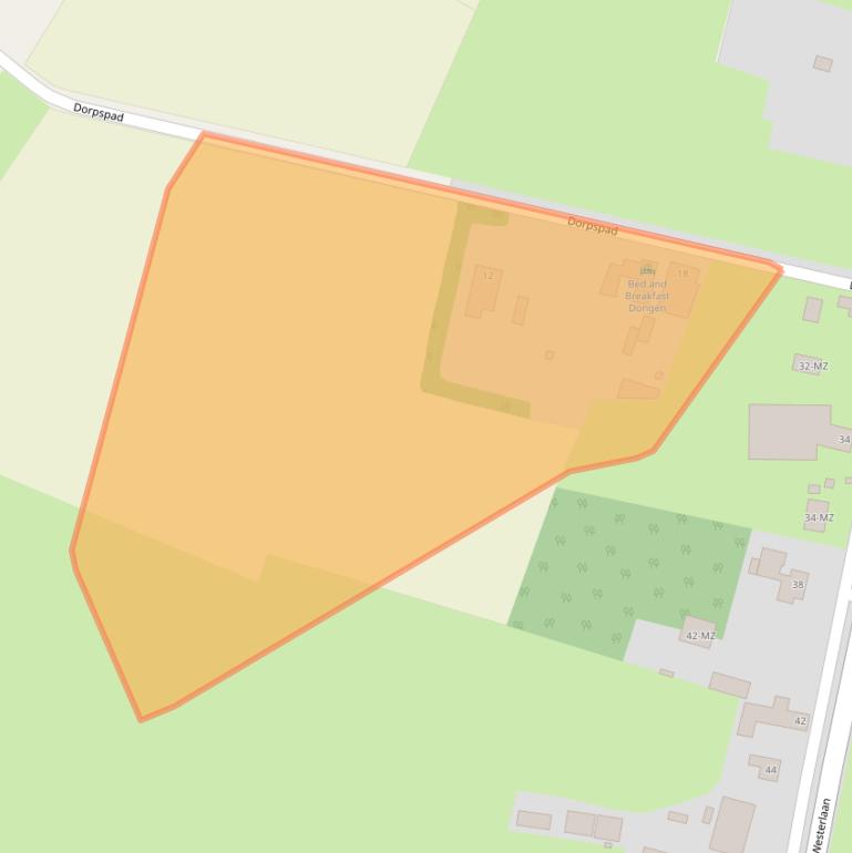 Kaart van postcodegebied 5102XT.