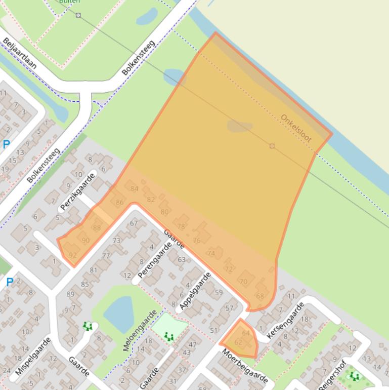 Kaart van postcodegebied 5103ED.