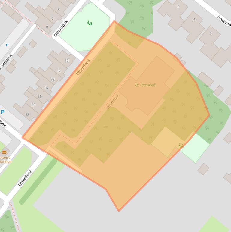 Kaart van postcodegebied 5103GN.