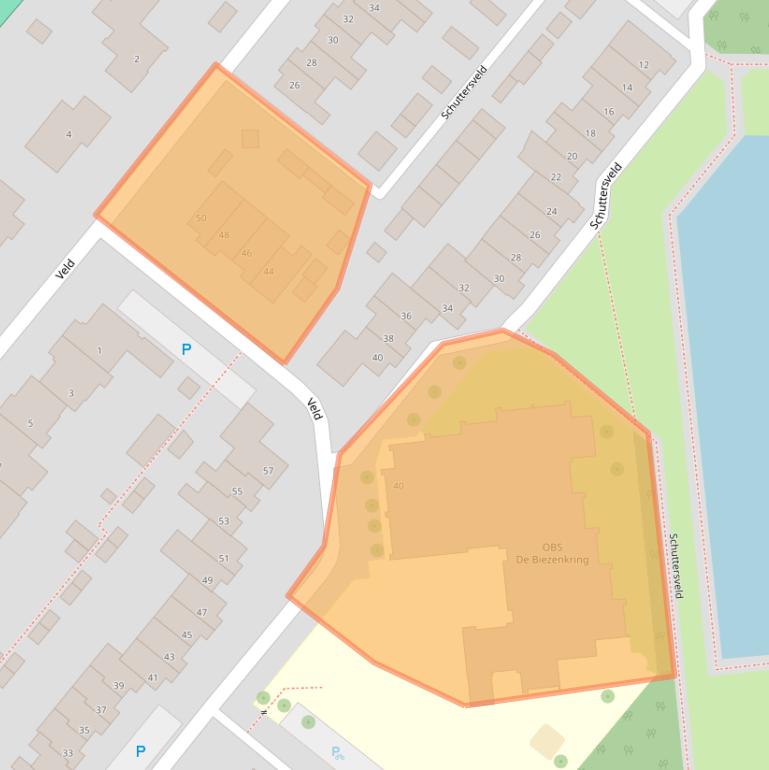 Kaart van postcodegebied 5103HG.