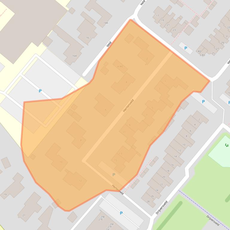 Kaart van postcodegebied 5103HH.