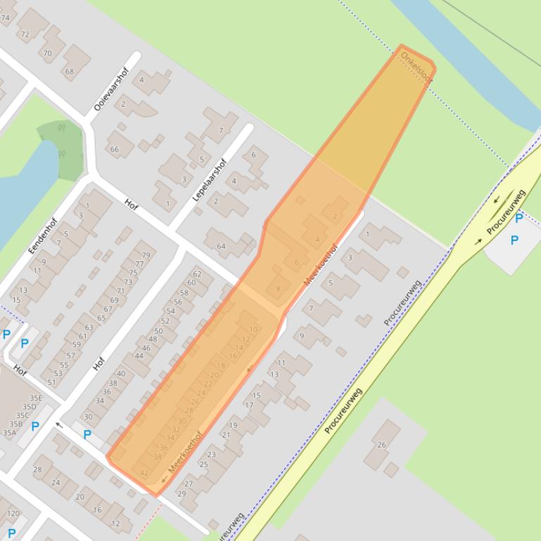 Kaart van postcodegebied 5103KR.