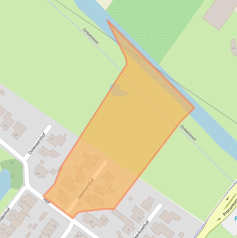 Kaart van postcodegebied 5103KS.