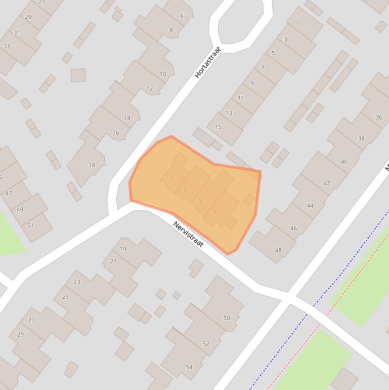 Kaart van postcodegebied 5103NR.