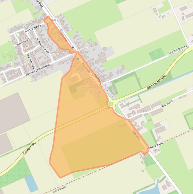 Kaart van postcodegebied 5106NE.