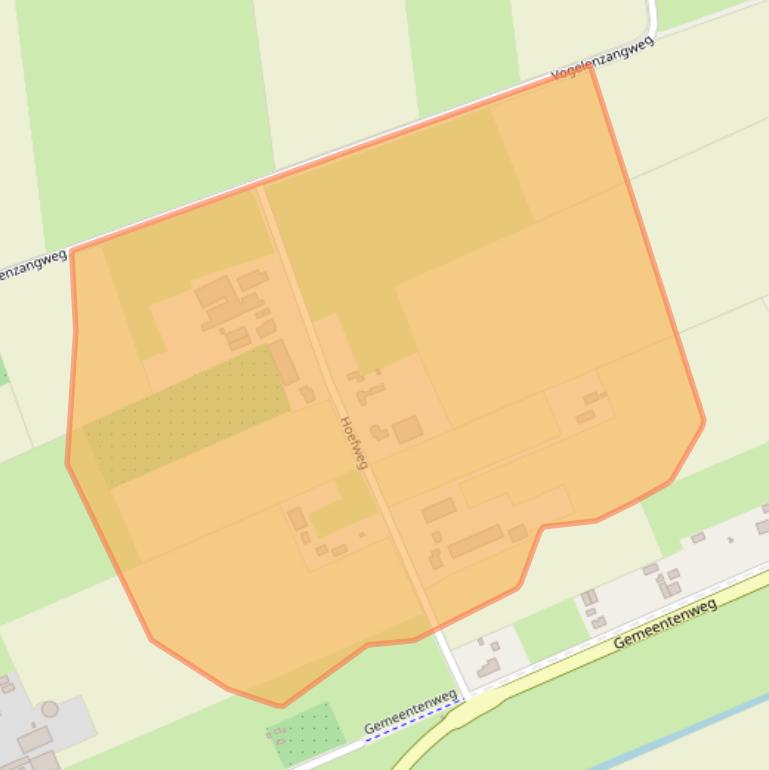 Kaart van postcodegebied 5106NJ.