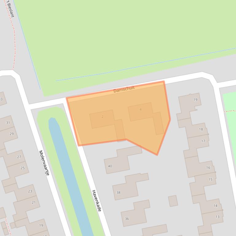 Kaart van postcodegebied 5109SH.