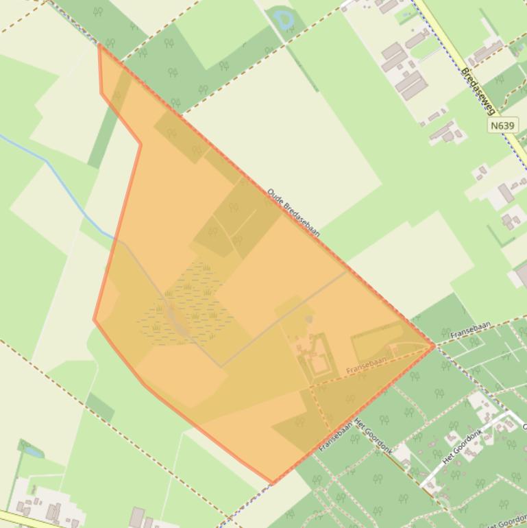 Kaart van postcodegebied 5113BB.