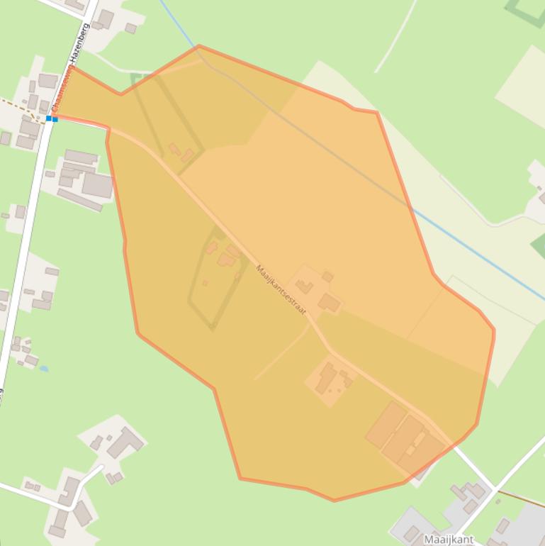 Kaart van postcodegebied 5113BG.