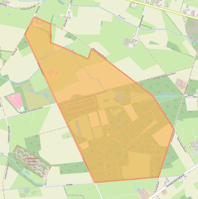 Kaart van postcodegebied 5113CH.