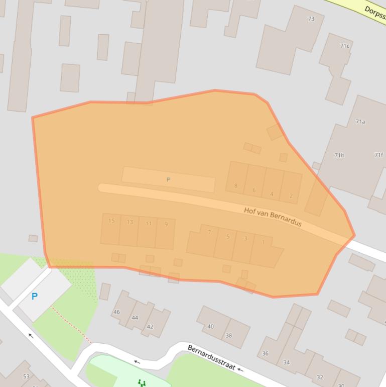 Kaart van postcodegebied 5113TK.