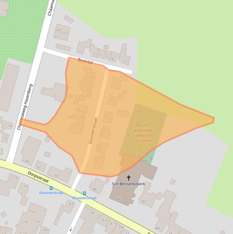 Kaart van postcodegebied 5113TM.