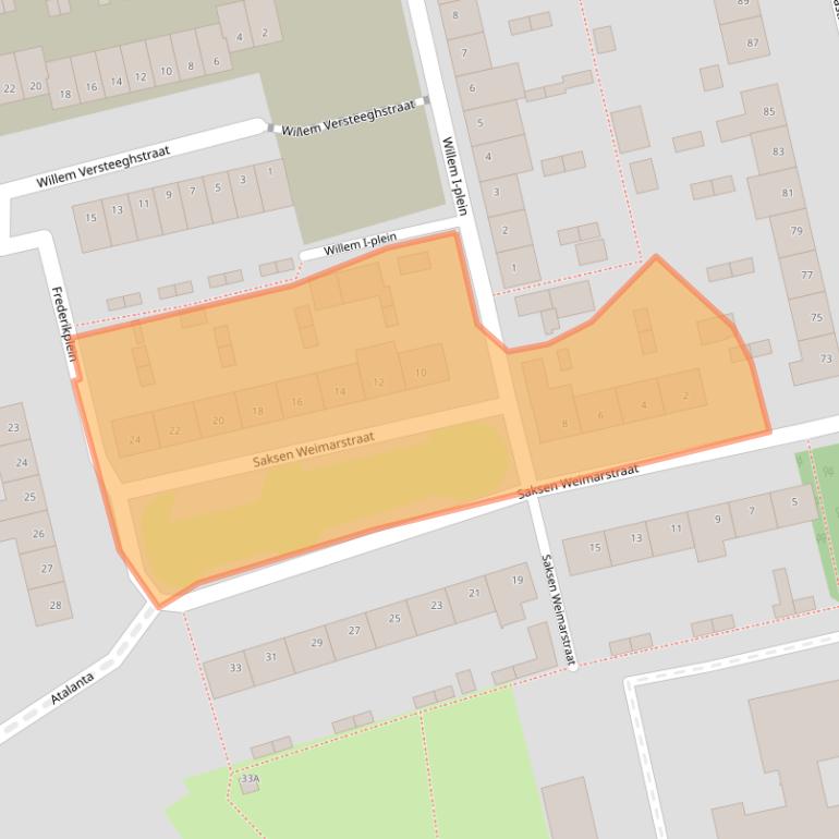 Kaart van postcodegebied 5121ME.