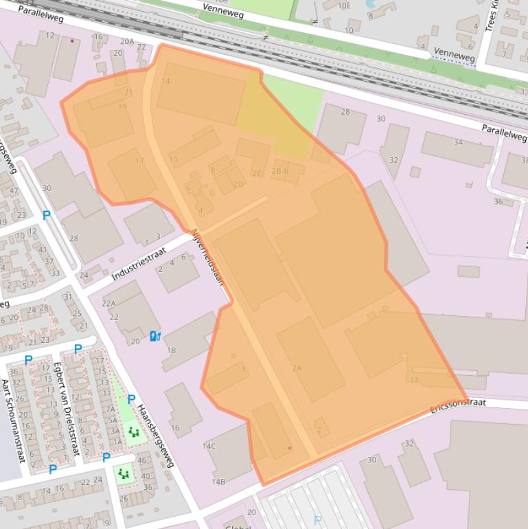 Kaart van postcodegebied 5121MN.