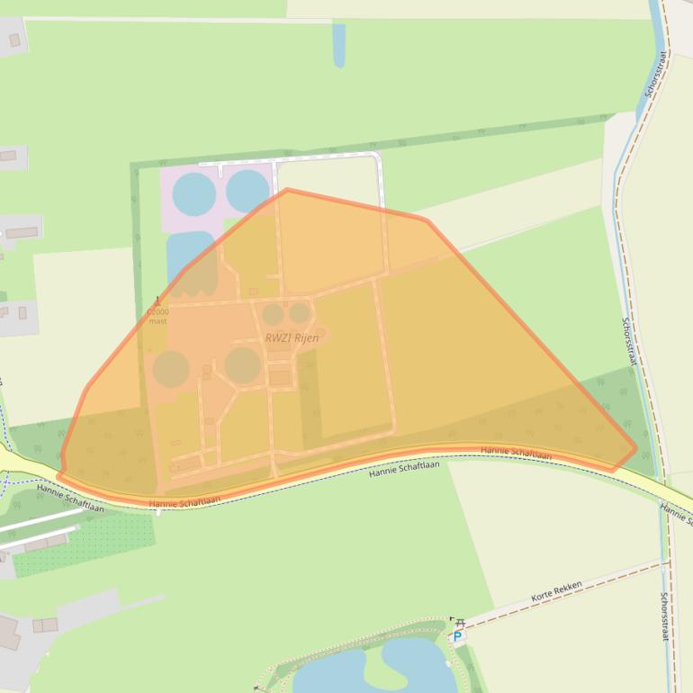 Kaart van postcodegebied 5121PH.