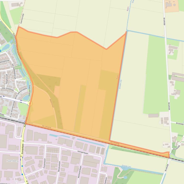 Kaart van postcodegebied 5121RB.