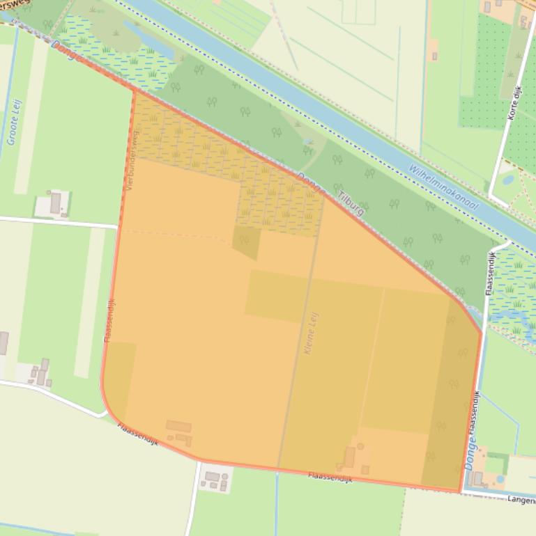 Kaart van postcodegebied 5121RK.