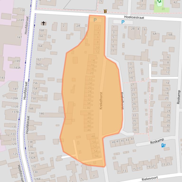 Kaart van postcodegebied 5121SM.