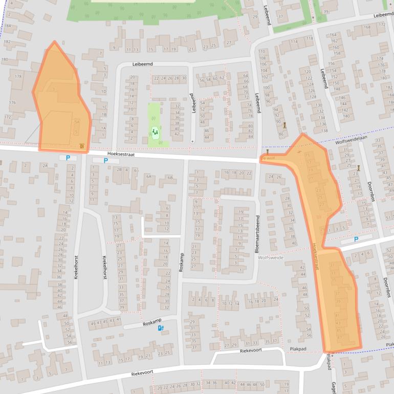 Kaart van postcodegebied 5121ST.