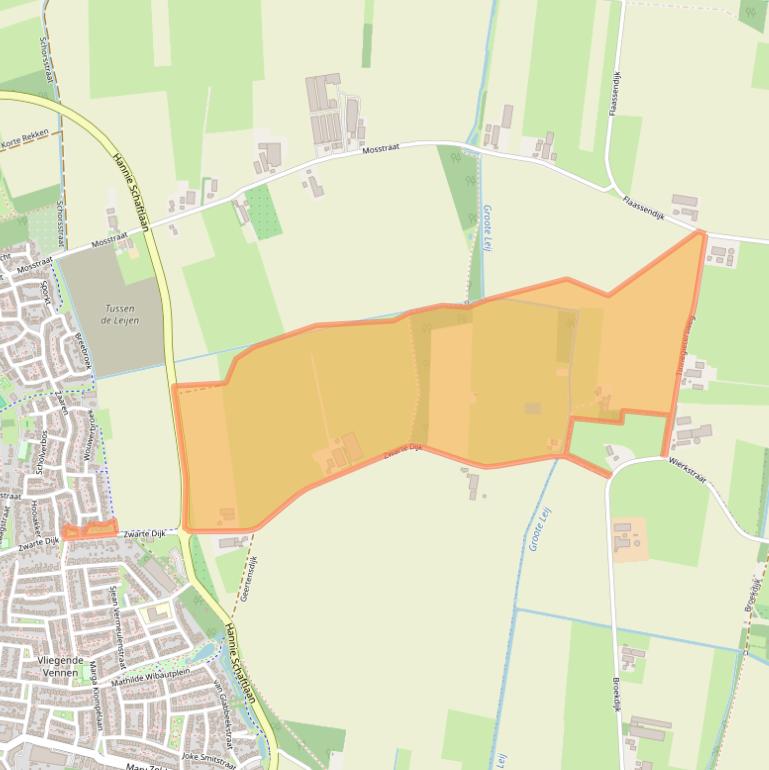 Kaart van postcodegebied 5121ZA.