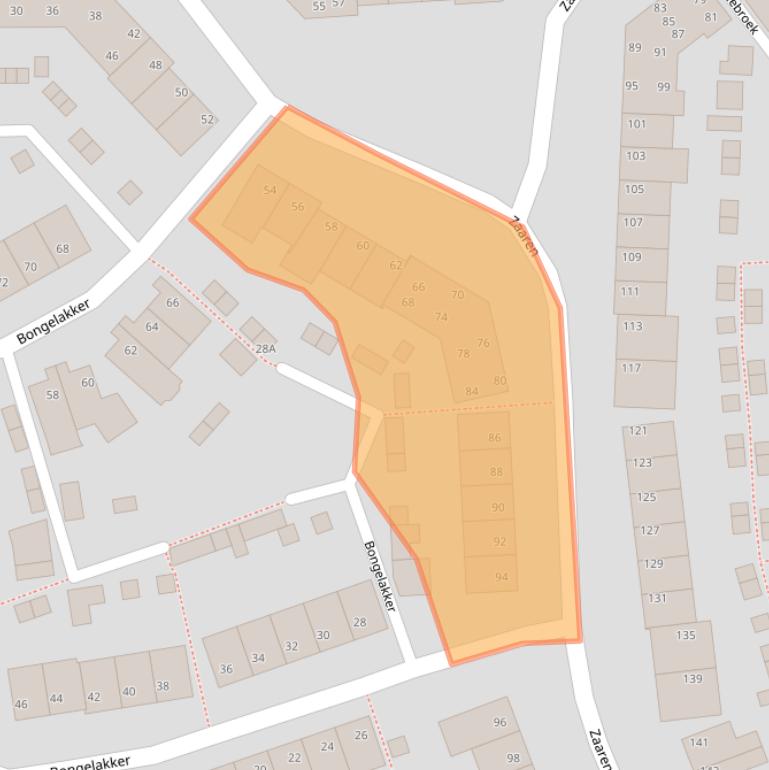 Kaart van postcodegebied 5122GB.