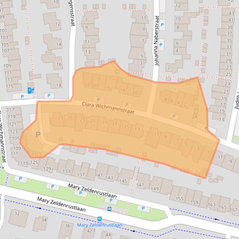 Kaart van postcodegebied 5122KA.