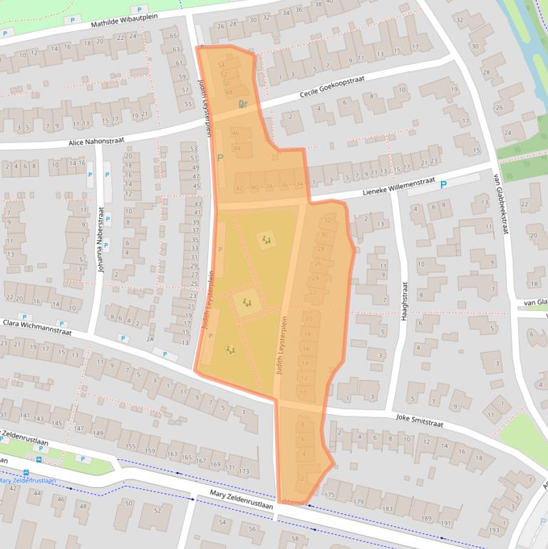Kaart van postcodegebied 5122KH.