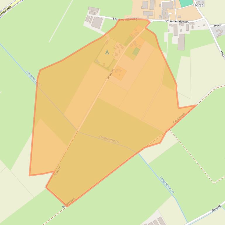 Kaart van postcodegebied 5126AX.