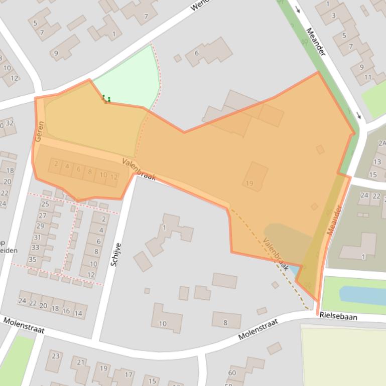 Kaart van postcodegebied 5126CV.