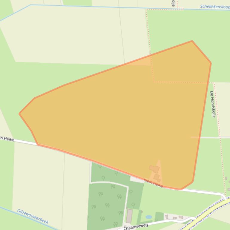 Kaart van postcodegebied 5126MA.