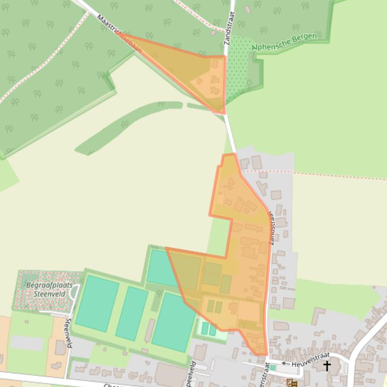 Kaart van postcodegebied 5131AB.