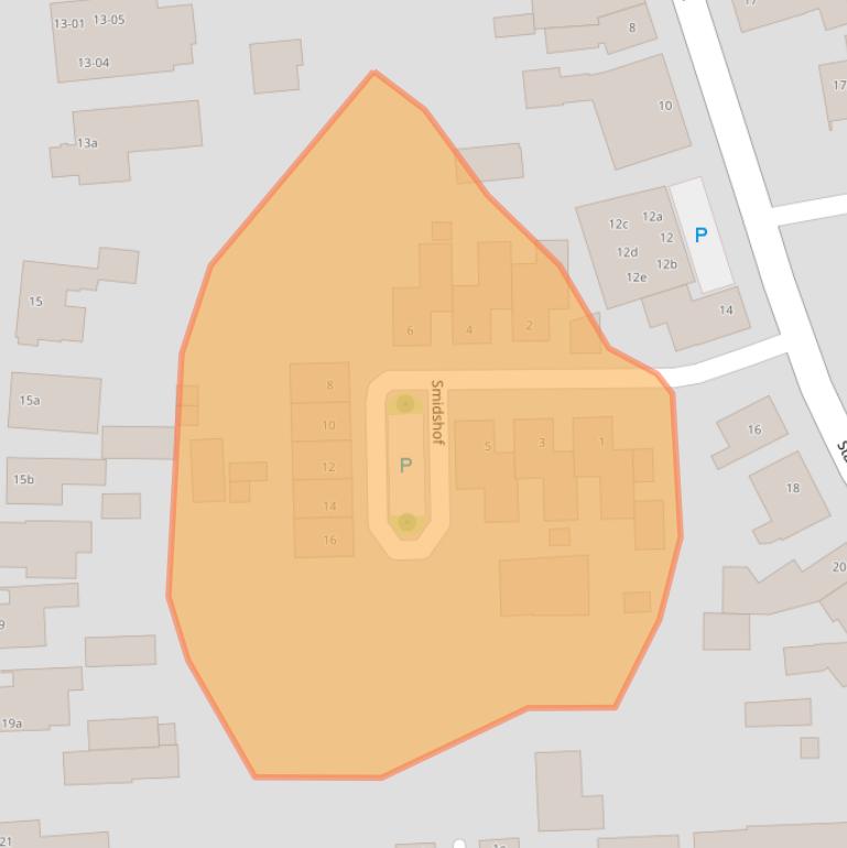 Kaart van postcodegebied 5131CG.