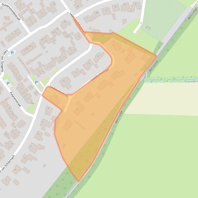 Kaart van postcodegebied 5131CH.