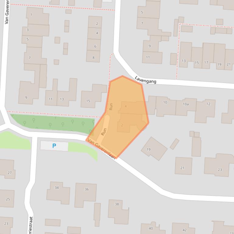 Kaart van postcodegebied 5131GM.