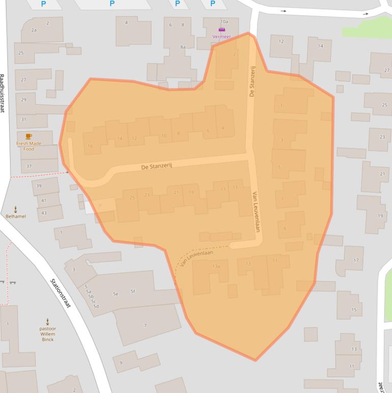 Kaart van postcodegebied 5131GN.