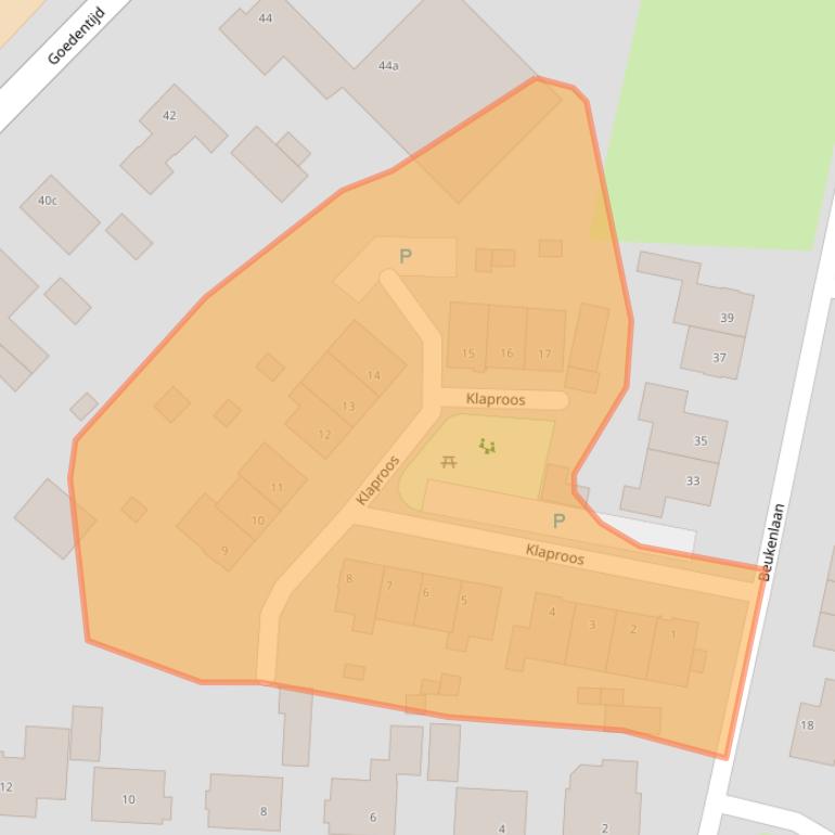 Kaart van postcodegebied 5131HM.