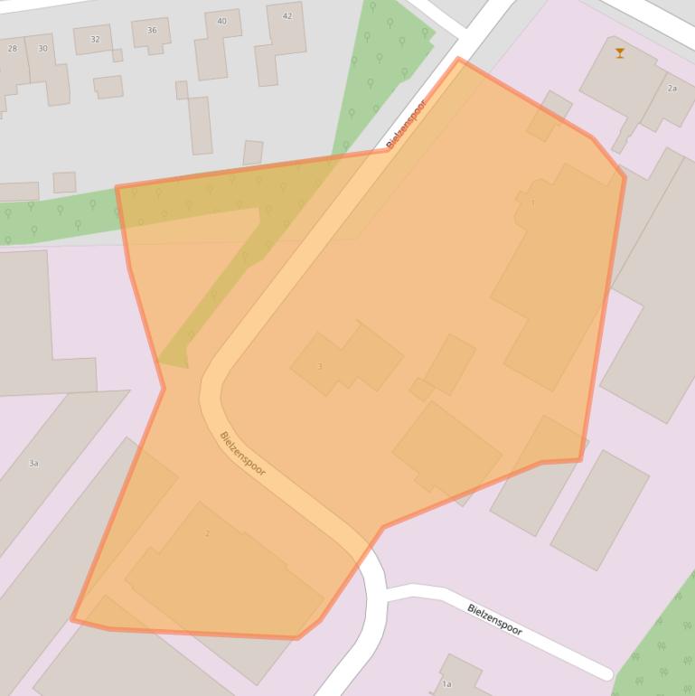 Kaart van postcodegebied 5131PJ.