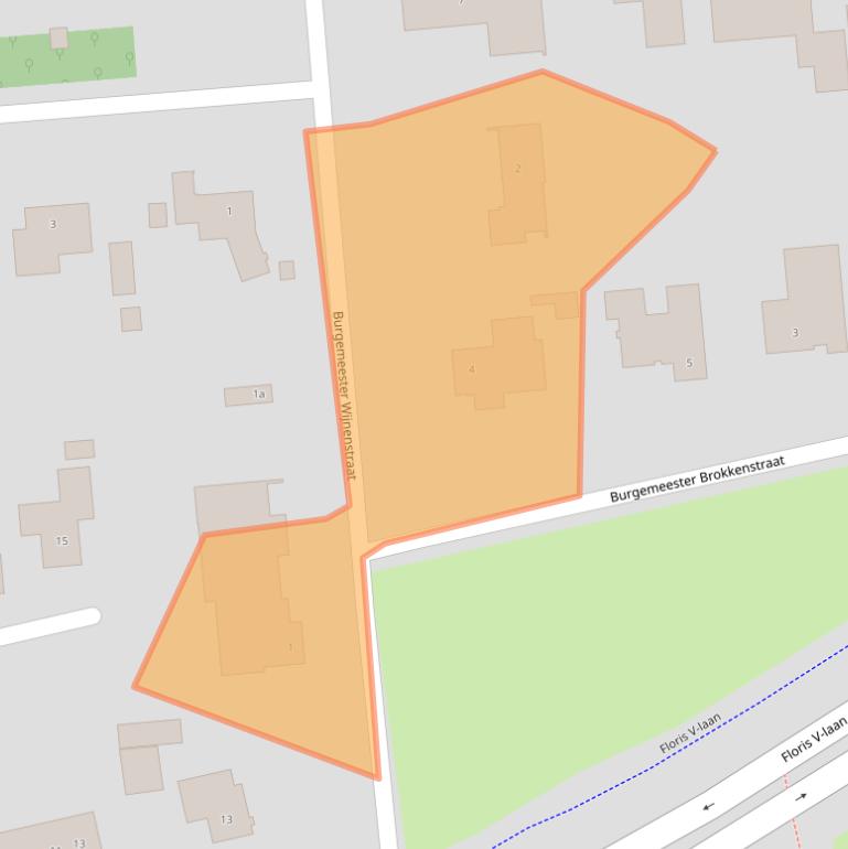 Kaart van postcodegebied 5141CC.