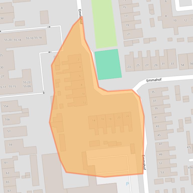Kaart van postcodegebied 5141DC.