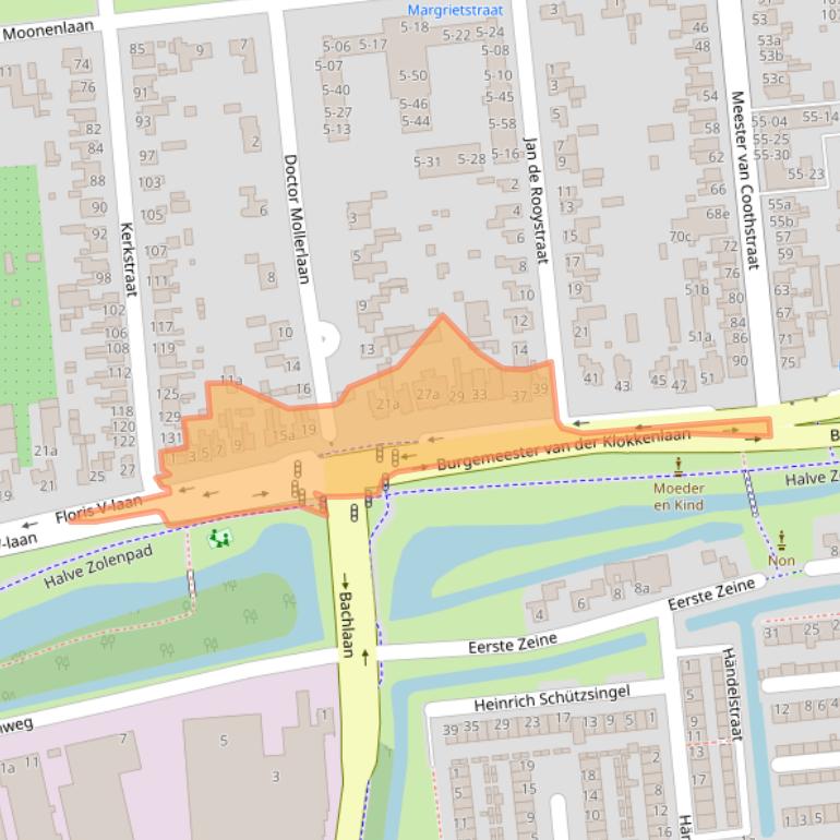 Kaart van postcodegebied 5141EE.