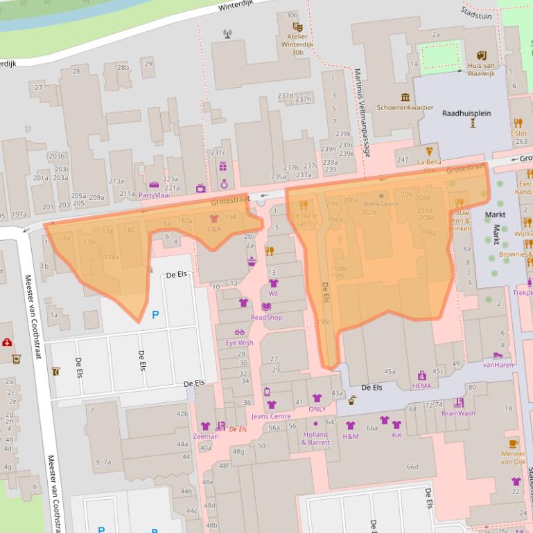 Kaart van postcodegebied 5141HD.