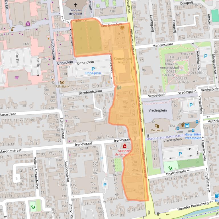 Kaart van postcodegebied 5141HK.