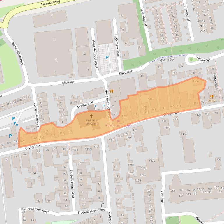 Kaart van postcodegebied 5141JP.