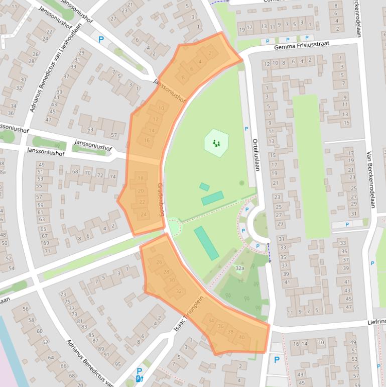 Kaart van postcodegebied 5141MC.