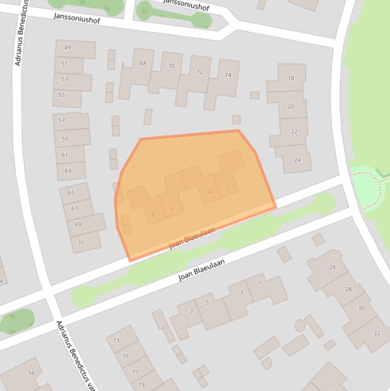 Kaart van postcodegebied 5141MG.