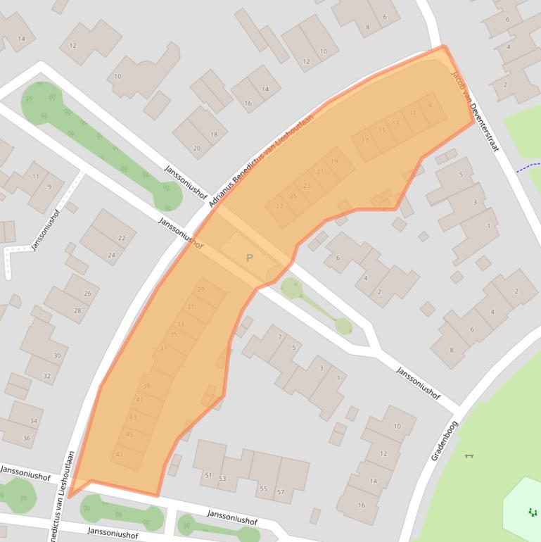 Kaart van postcodegebied 5141MH.