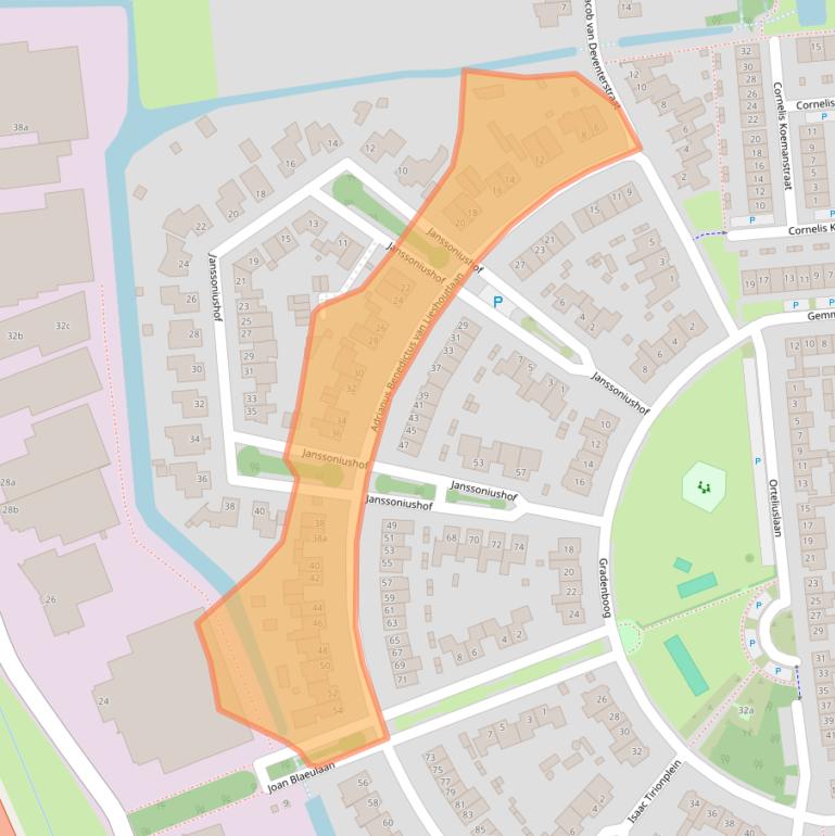 Kaart van postcodegebied 5141ML.