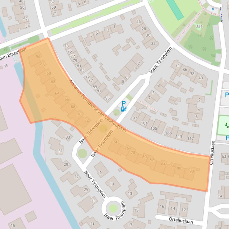 Kaart van postcodegebied 5141MN.