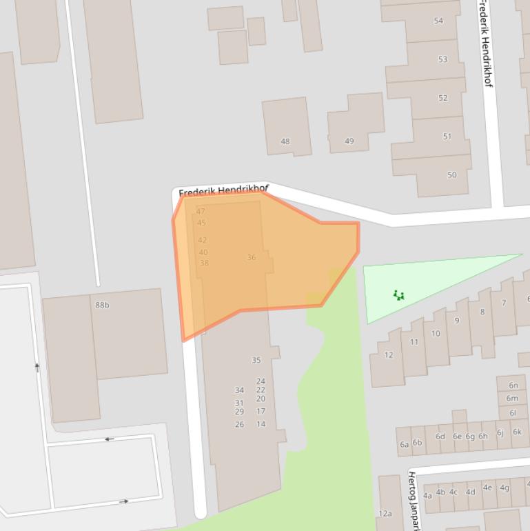 Kaart van postcodegebied 5141SG.